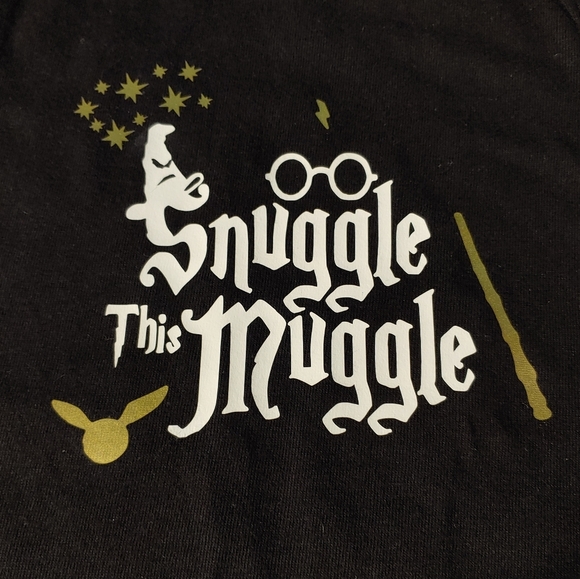 Snuggle This Muggle Harry Potter Baby T Shirt - Picture 3 of 3